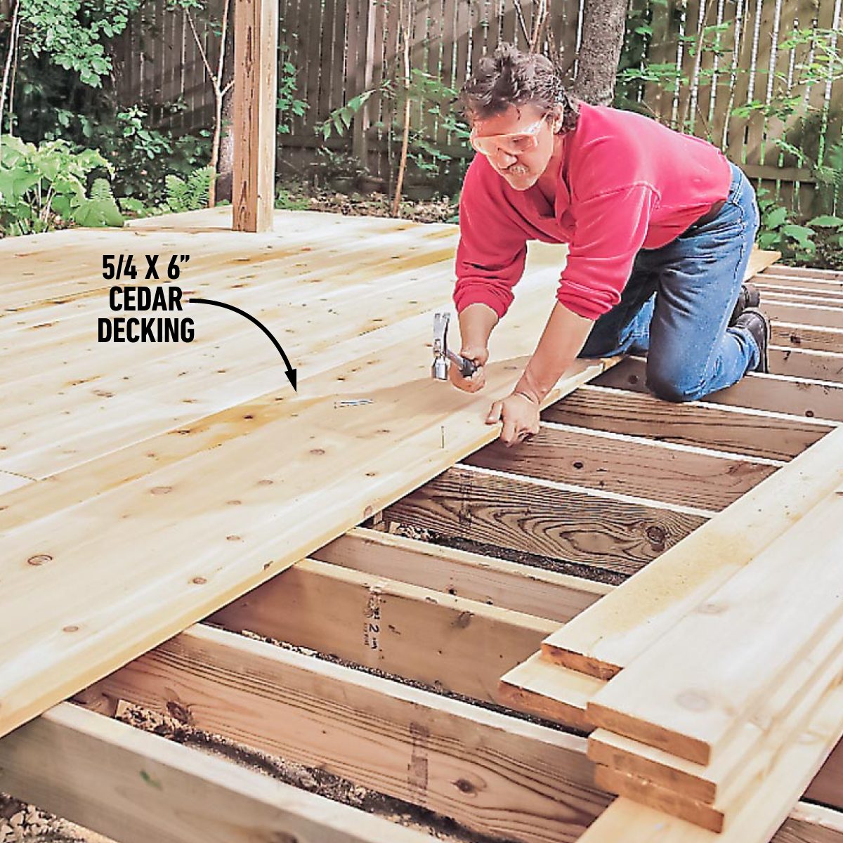 Nail The Decking 